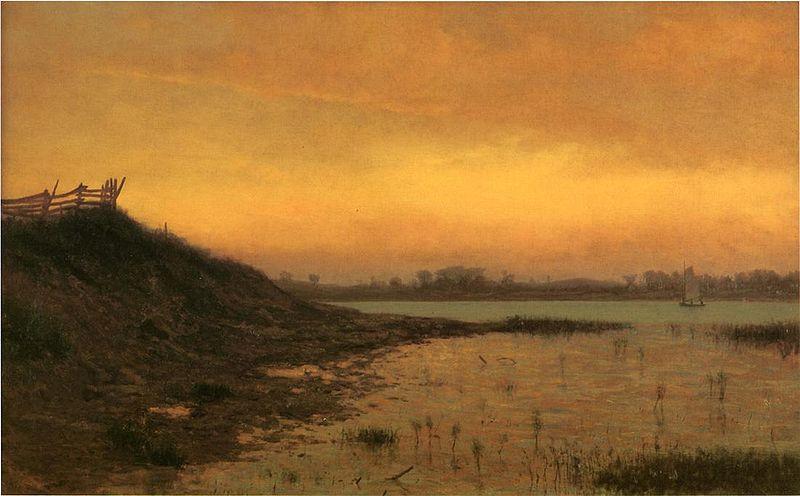 James Augustus Suydam Long Island oil painting image